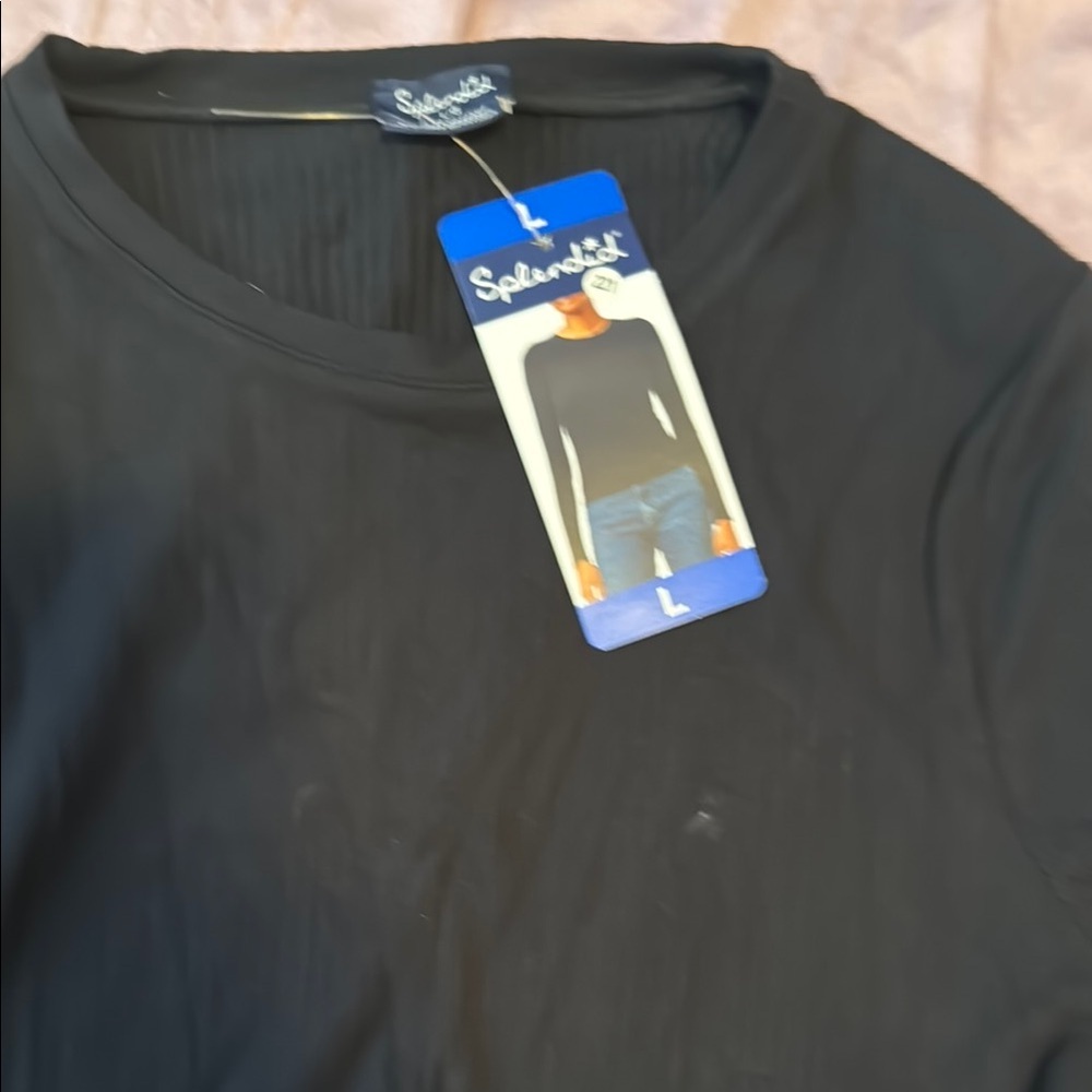 Splendid Classic Black Tee